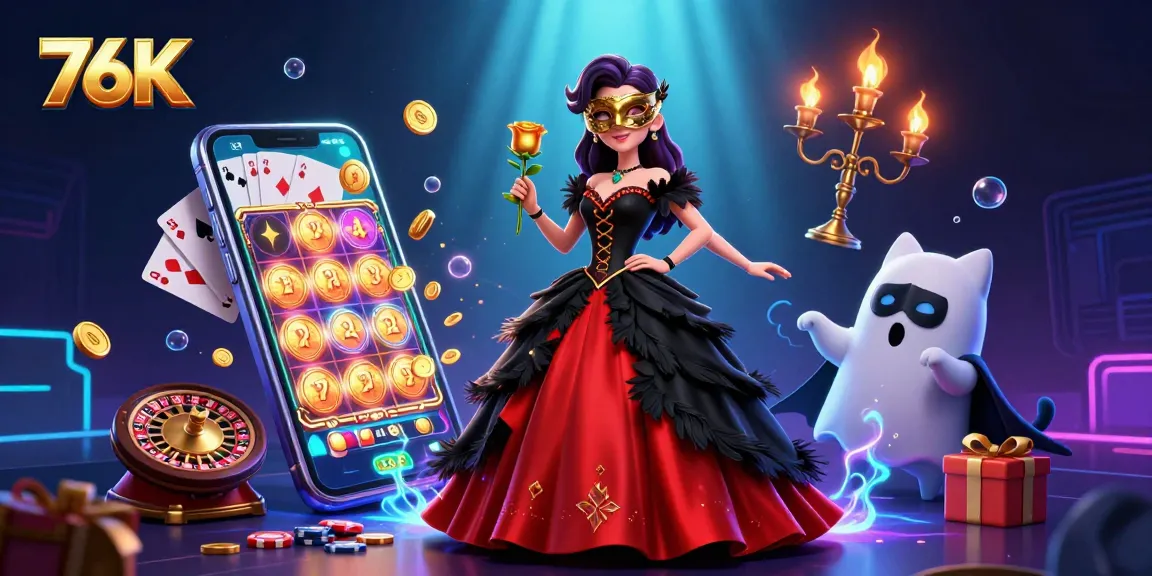 Engage in thrilling gameplay with 76K's vibrant online casino experience featuring slots and more.