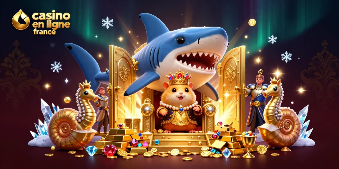 Immergez-vous dans le monde des jeux avec le meilleur casino en ligne France, où le roi hamster d'or et ses gardes se préparent à partir à la chasse aux trésors.