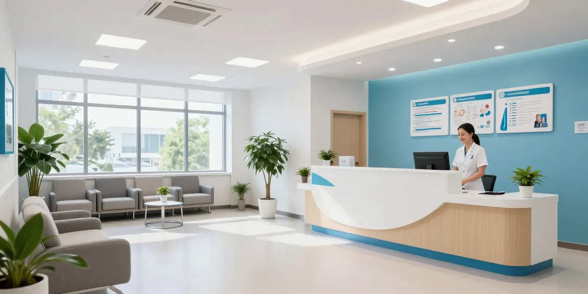 EPO vs PPO health insurance differences in a healthcare clinic with patient care services, doctor consultation, and wellness options.