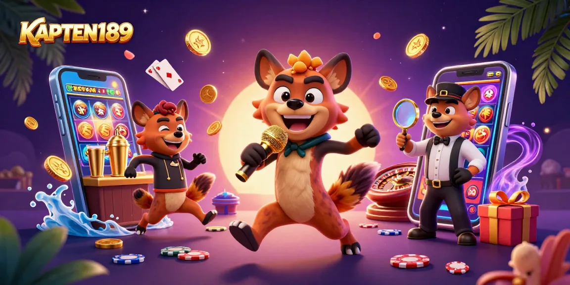 KAPTEN189 menawarkan pengalaman bermain slot online yang mengasyikkan dengan desain 3D yang menarik.