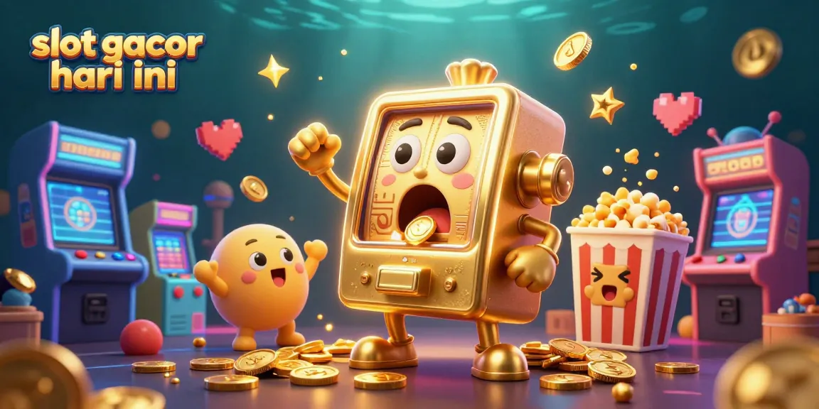 Experience the excitement of slot gacor hari ini as golden machines hit jackpots with cheerful companions.