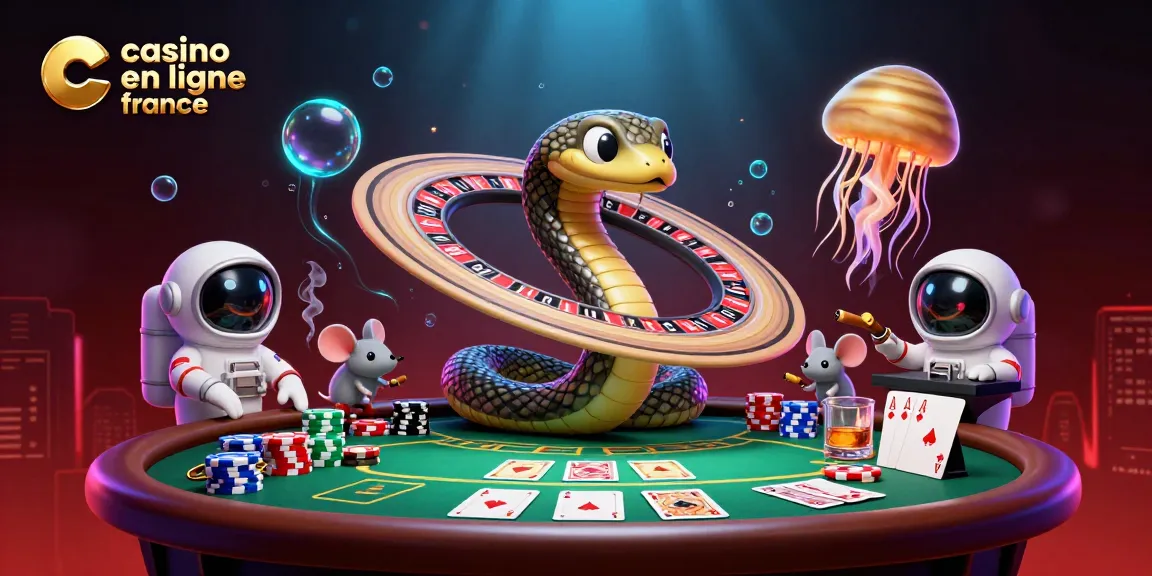 Découvrez l'art de jouer au casino en ligne France avec des personnages ludiques et des éléments de jeu captivants.