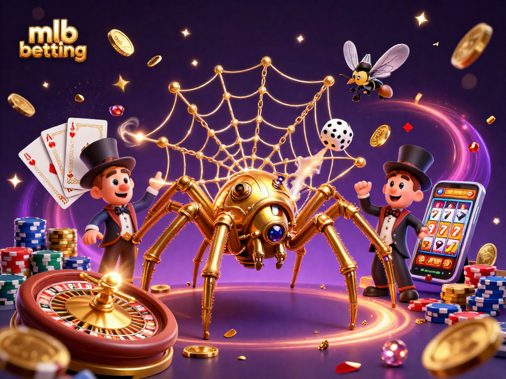 Engage in thrilling mlb betting with a steampunk-themed scene filled with luxurious elements.