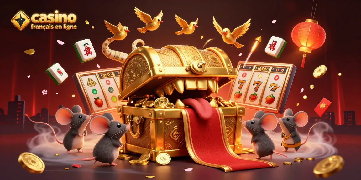 Profitez du casino français en ligne avec des trésors scintillants et des symboles de jeu captivants.