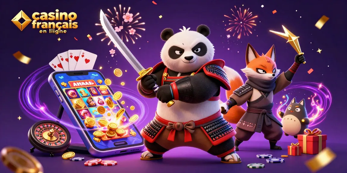 Profitez de l'expérience du casino français en ligne avec des personnages animés dans un décor magique.