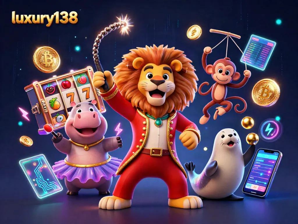 luxury138 menyajikan konten kasino dinamis dengan simbol slot dan berbagai elemen inovatif.