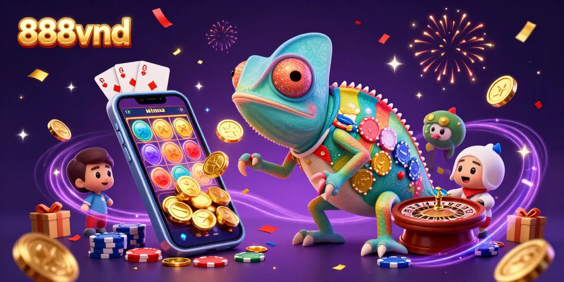 Experience the vibrant excitement of 888vnd's casino games with dynamic characters and rich graphics.