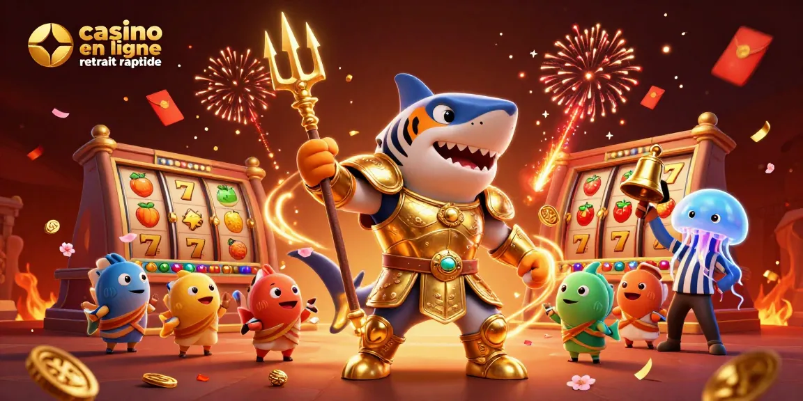 Le casino en ligne retrait rapide offre des gains passionnants avec des personnages de style cartoon et un décor de jeu riche.