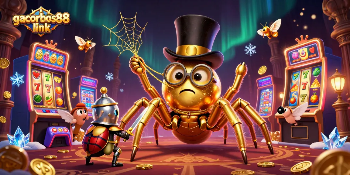 Engage with high-stakes gambling action at gacorbos88 link, where lucky wins await in a vibrant casino scene.