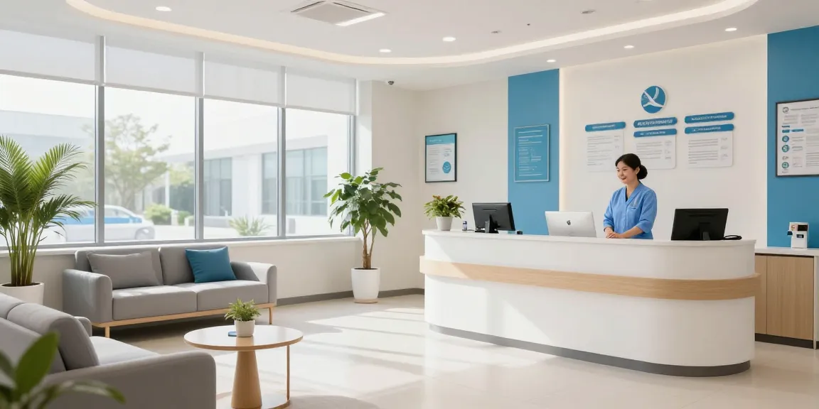 Hair transplant Turkey consultation at a modern healthcare clinic with patient care elements.