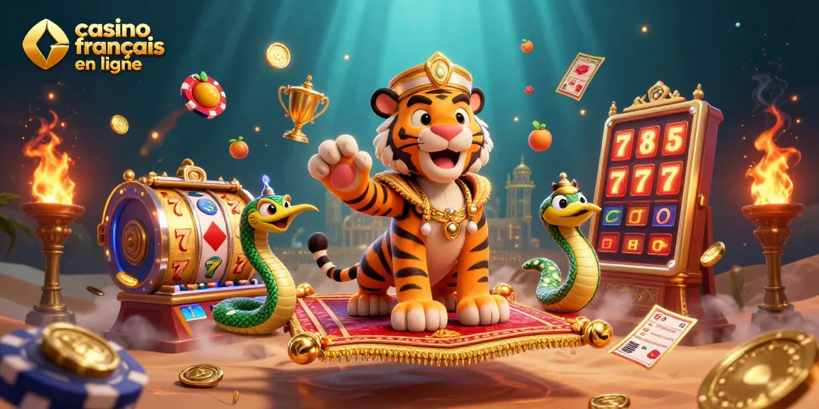 Venez découvrir le monde du casino français en ligne avec un sultan et des machines à sous.