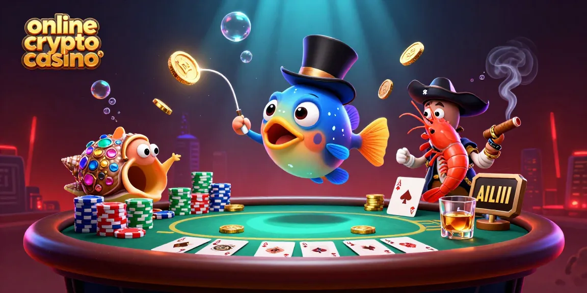 Gioca nel miglior online crypto casino con pesci misteriosi e simboli del poker affascinanti.