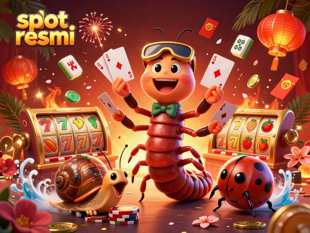Join the excitement of slot resmi gaming with dynamic dealer actions and vibrant casino elements.