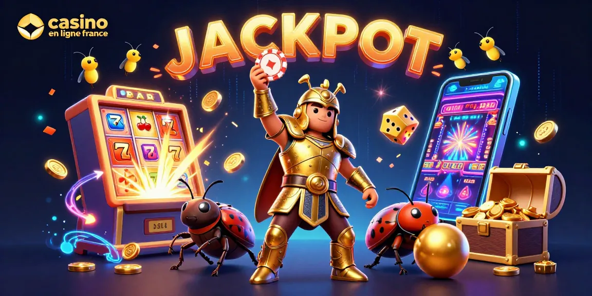 Casino en ligne France : jouez avec des machines à sous et un jackpot éclatant.
