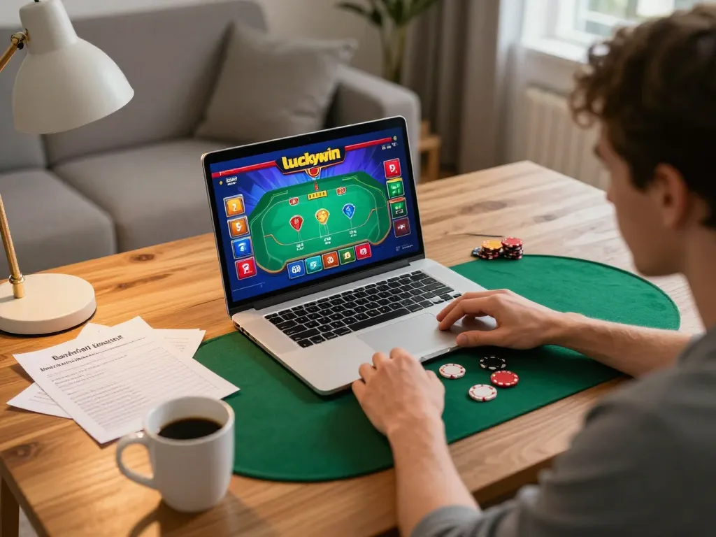 Tham gia vào những trò chơi thú vị tại Luckywin với cược poker chiến lược từ một môi trường ấm cúng tại nhà.