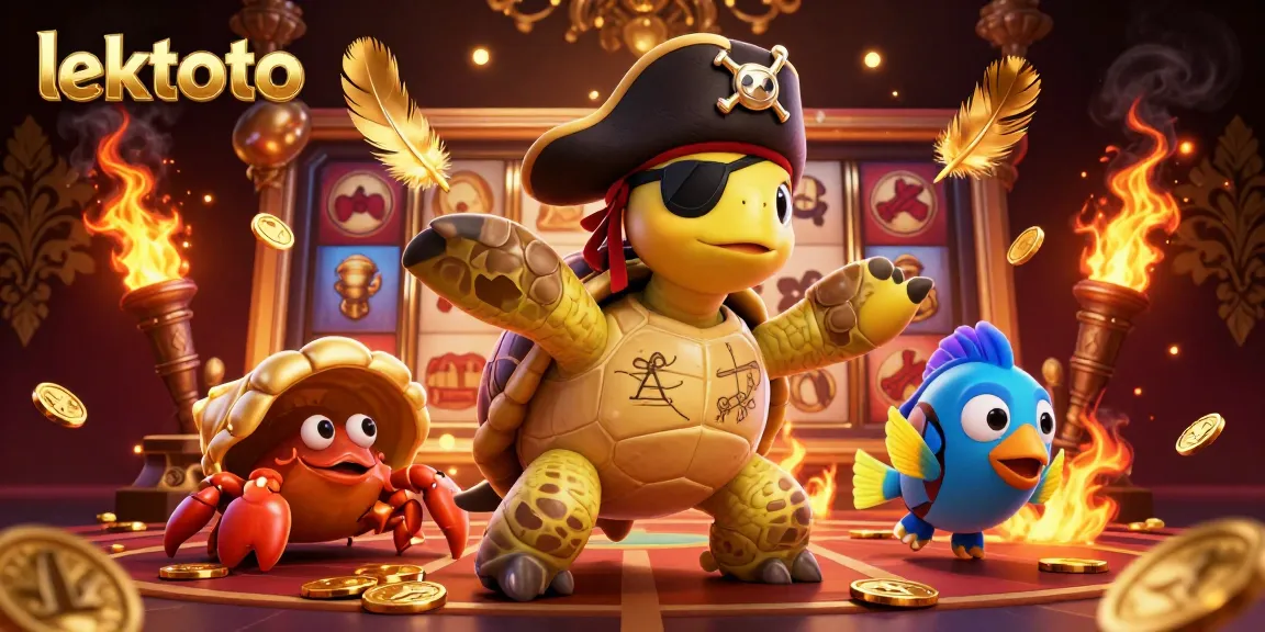 Engage in thrilling lektoto slots with colorful characters and immersive casino elements.