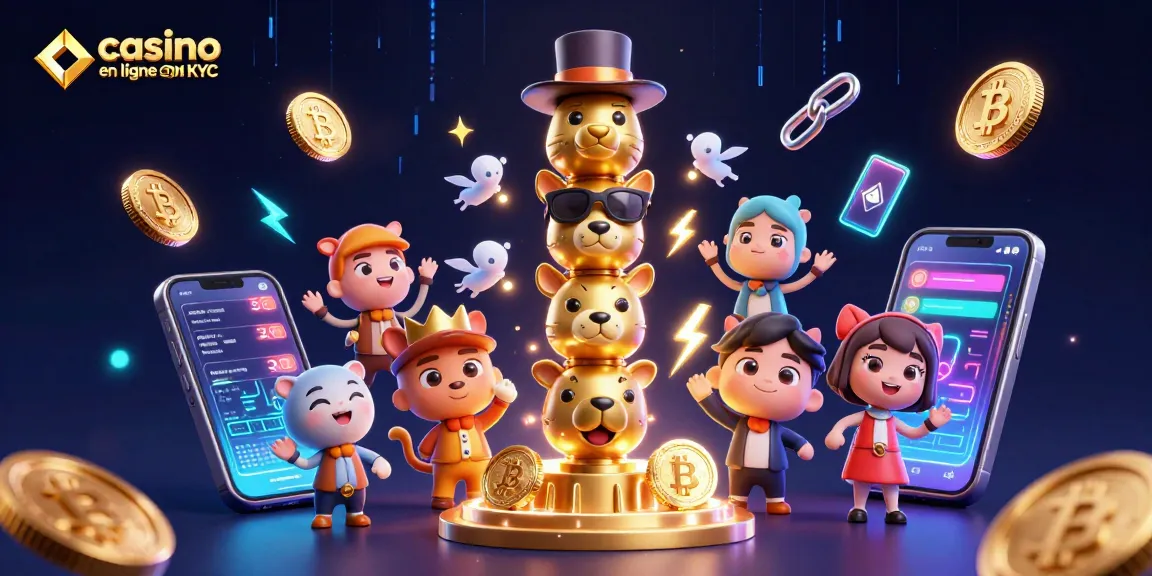 Jouer dans un casino en ligne sans KYC avec des expériences sécurisées et anonymes.