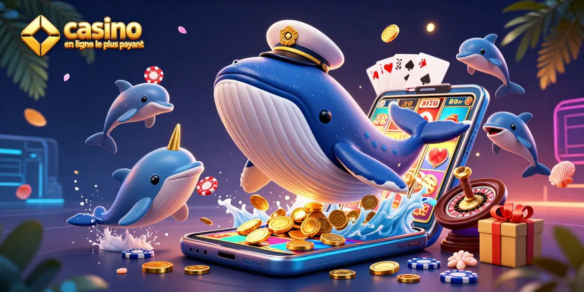 Découvrez le casino en ligne le plus payant avec des personnages animés dans une scène vibrante remplie de jeux et de gains.