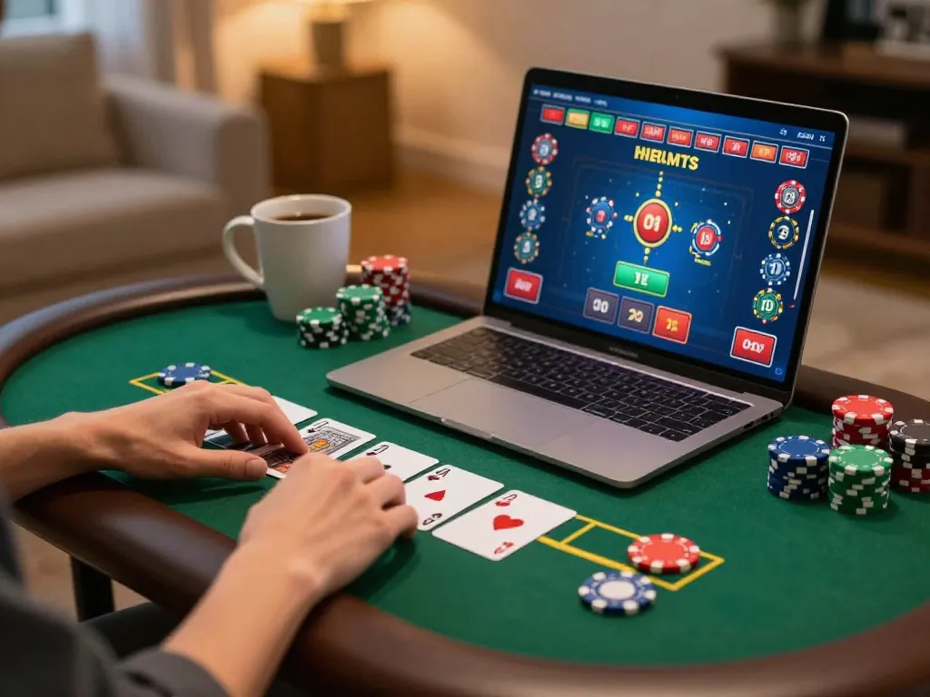 Engaging O8 live dealer blackjack session highlights strategic bets and exciting gameplay.