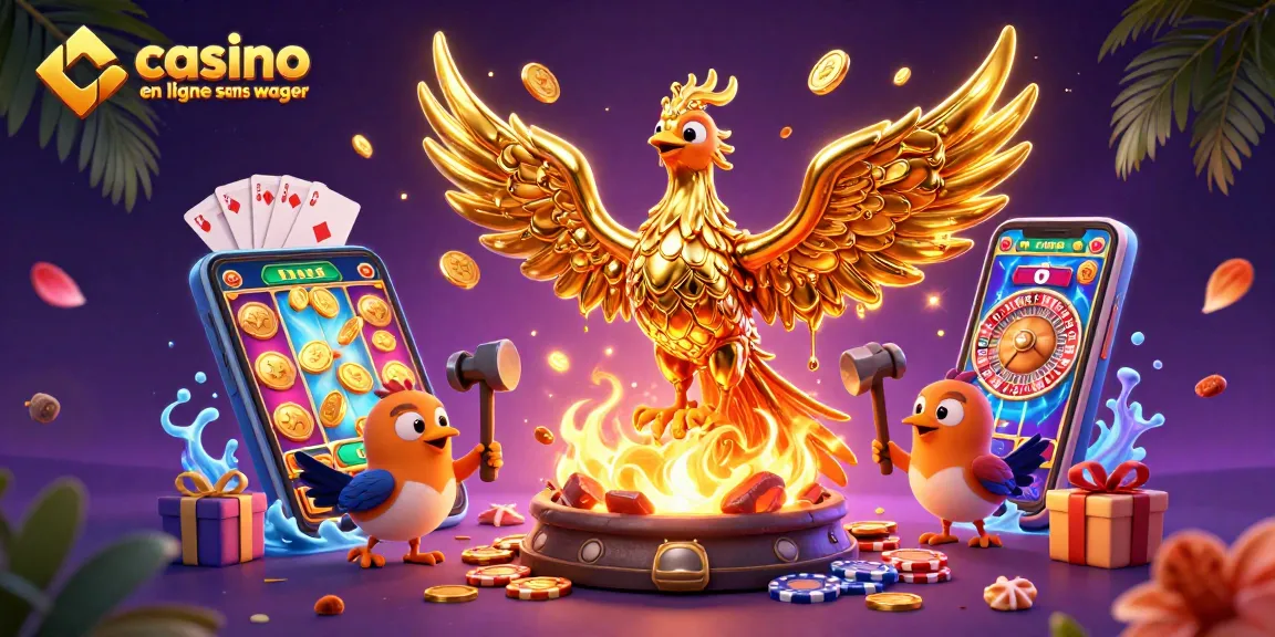 Gagnez gros avec le casino en ligne sans wager et profitez d'avantages exclusifs sans mises