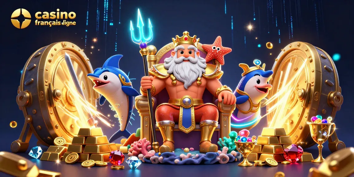 Plongez dans l'univers des jeux avec le casino français en ligne, où Neptune et ses trésors brillent.