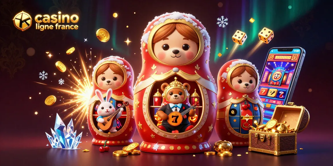 Jouez et gagnez sur casino en ligne France avec Matryoshka et des éléments de jeu captivants.