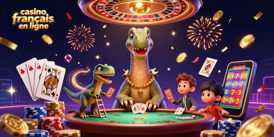 Découvrez le monde du casino français en ligne avec des personnages amusants et des éléments de jeu captivants.